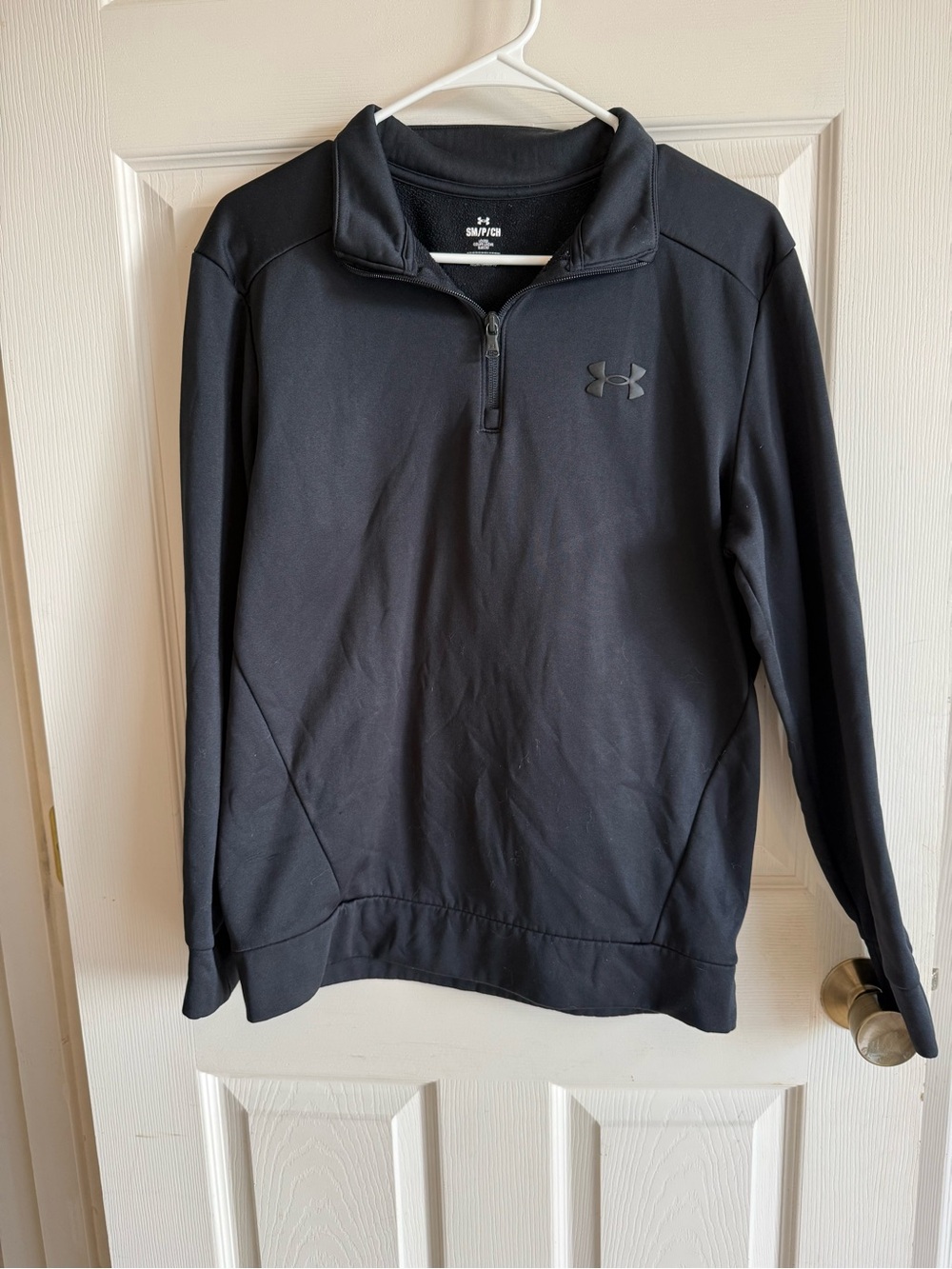 Under Armour Men's Black Half-Zip Lightweight Pullover